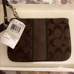 Coach wristlet, NWT